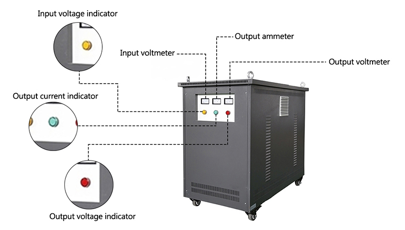 80 kVA Isolation Transformer, 3 phase 480V to 3 phase 380V 80 kVA Isolation Transformer, 3 phase 480V to 3 phase 380V
