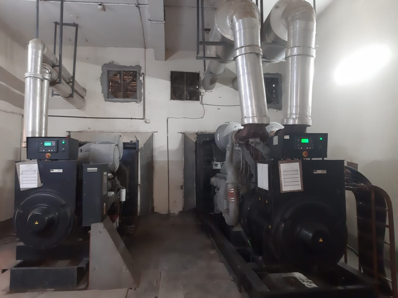 800KVA & 1250KVA Synchronize Set at South East Sweater Ltd